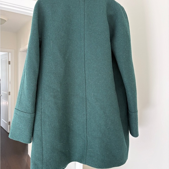 J.Crew Emerald Green City Coat - Picture 6 of 6